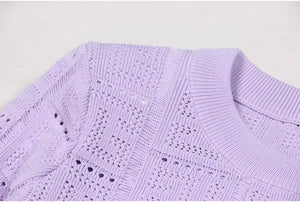 Maisie Sweater || Purple