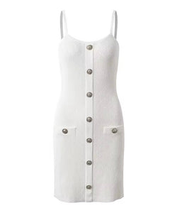 Levi Dress || White