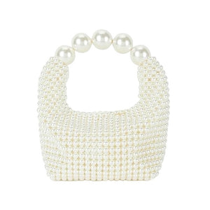 anthropologie pearl bag