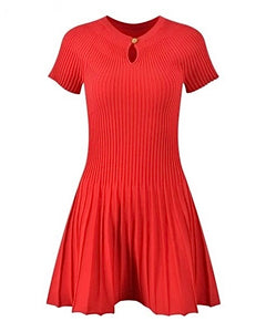 Veronique Dress || Red