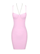 Load image into Gallery viewer, house of cb dress pink
