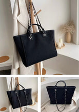 Load image into Gallery viewer, Canvas Bag || Black M
