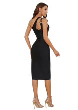 Load image into Gallery viewer, black bandage dress shopluxhouse
