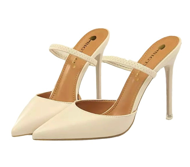 Esme Heels || Ivory