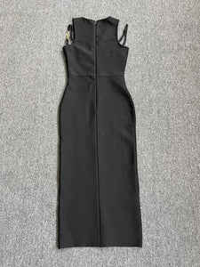 black herve ledger dress