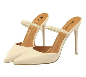 Esme Heels || Ivory