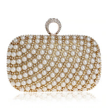 Load image into Gallery viewer, Pearl Clutch || Gold
