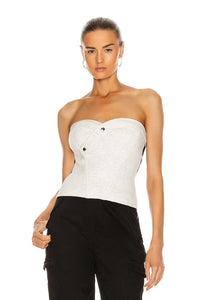 revolve strapless top