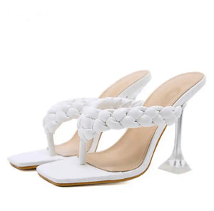 Ava Heels || White