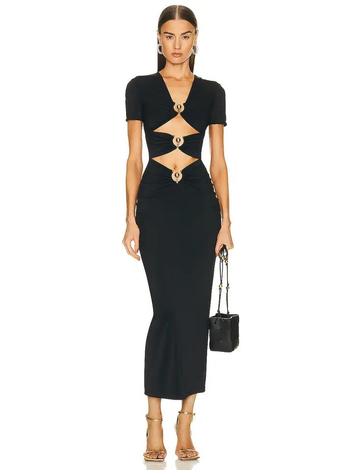 revolve cutout dress