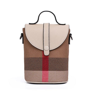 Larsa Plaid Bag