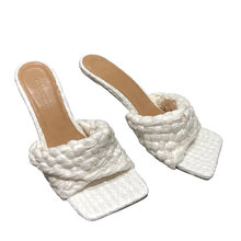 Load image into Gallery viewer, Braided Heels || White
