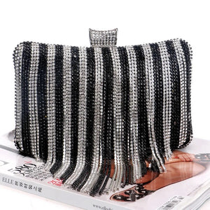 Armani Clutch || Striped