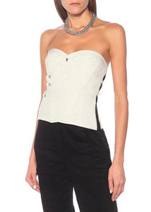 revolve strapless top