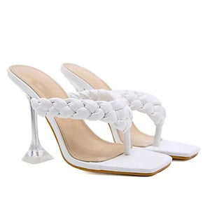 Ava Heels || White