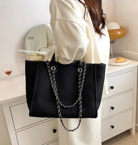 Canvas Bag || Black M