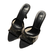 Load image into Gallery viewer, Carina Heels || Black
