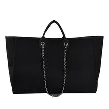 Load image into Gallery viewer, Canvas Bag || Black L
