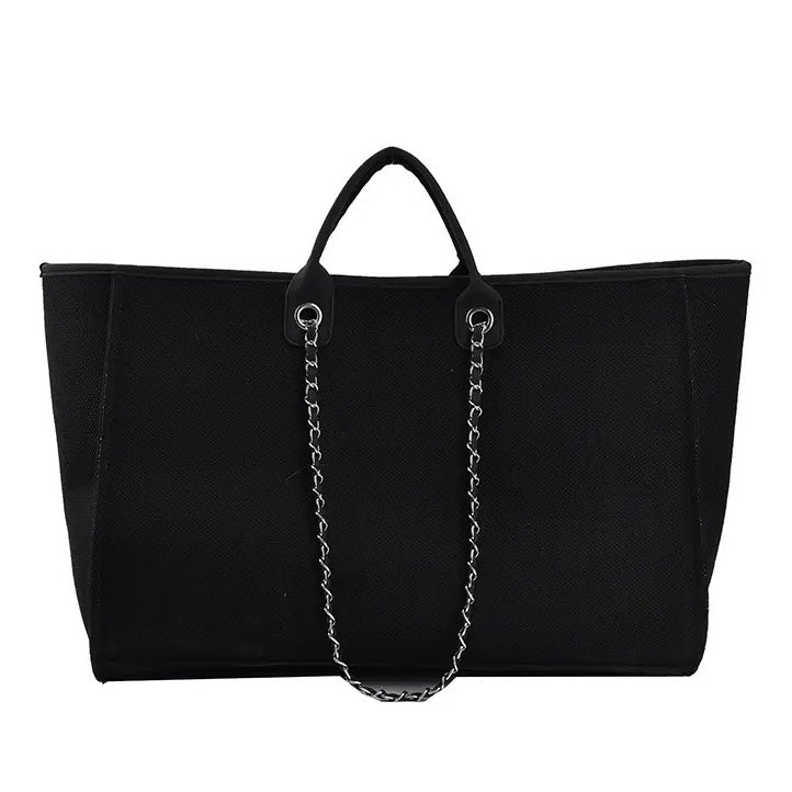 Canvas Bag || Black L