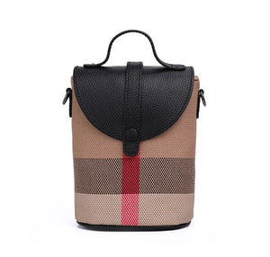 Larsa Plaid Bag