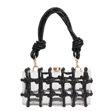 Load image into Gallery viewer, cult gaia bag clear designer crystal bag
