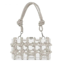 Load image into Gallery viewer, cult gaia bag clear designer crystal bag
