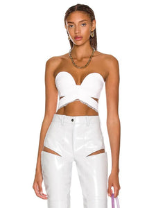 bandage crop top revolve