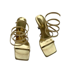 Load image into Gallery viewer, Gladiator Heels || Gold
