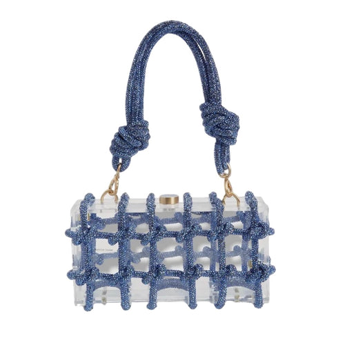 cult gaia bag clear designer crystal bag