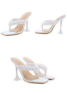 Ava Heels || White