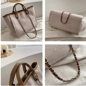 Canvas Bag || Tan M