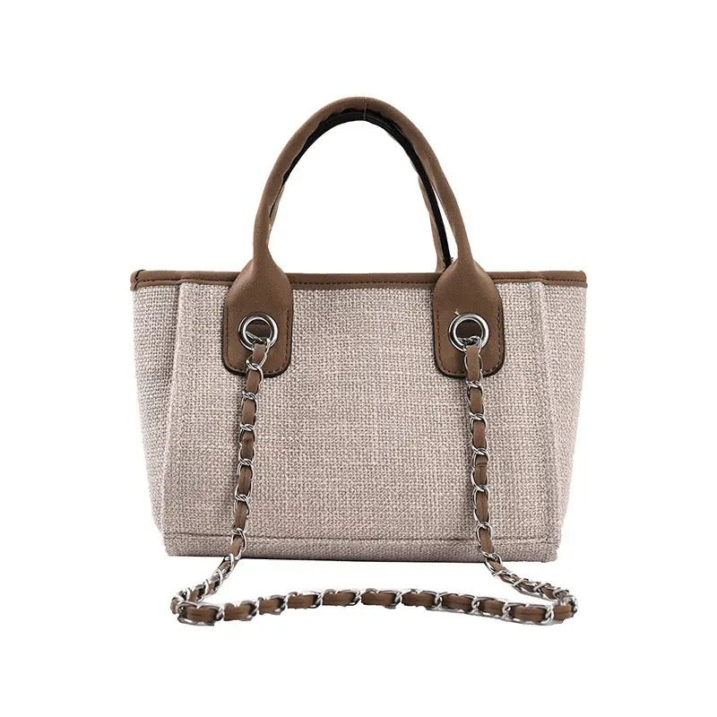 Canvas Bag || Tan S