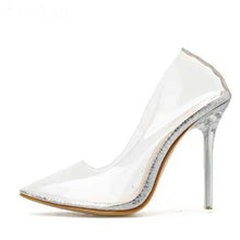 Load image into Gallery viewer, Cassandra Heels || Silver
