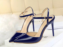 Load image into Gallery viewer, Christian Louboutin heels navy
