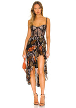 Load image into Gallery viewer, revolve palm print dress
