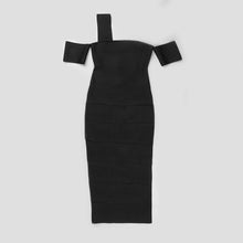 Load image into Gallery viewer, black bandage dress shopluxhouse
