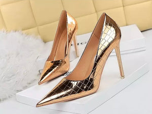 rose gold heels