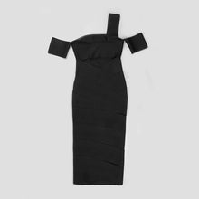 Load image into Gallery viewer, black bandage dress shopluxhouse
