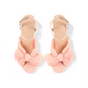 zara bow heels