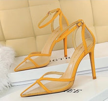 Load image into Gallery viewer, Ariana Heels || Yellow
