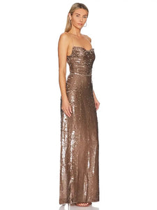 sequin maxi dress revolve