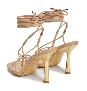 Shayla Heels || Nude