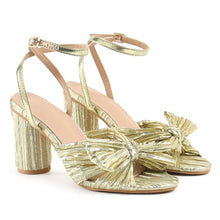 Load image into Gallery viewer, gold zara heels
