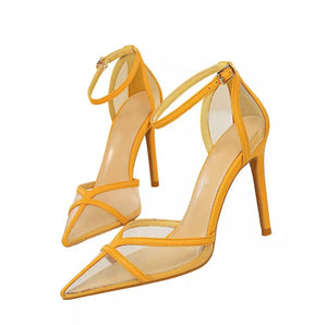 Ariana Heels || Yellow