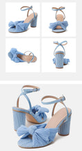 Load image into Gallery viewer, Yuna Heels || Blue
