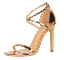 Load image into Gallery viewer, Hailey Heels || Gold
