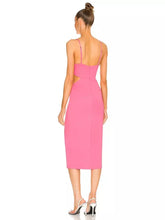 Load image into Gallery viewer, pink cut out dress house of cb
