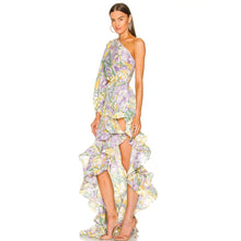 Load image into Gallery viewer, floral maxi dress with cut out
