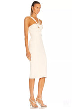 Load image into Gallery viewer, ivory halter bandage dress
