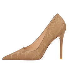 Load image into Gallery viewer, Cara Pointed Toe Heels || Tan
